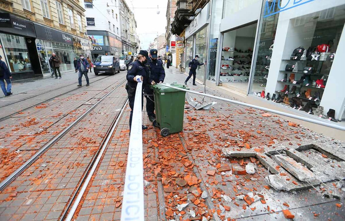 Sismo sacude Croacia y causa daños materiales