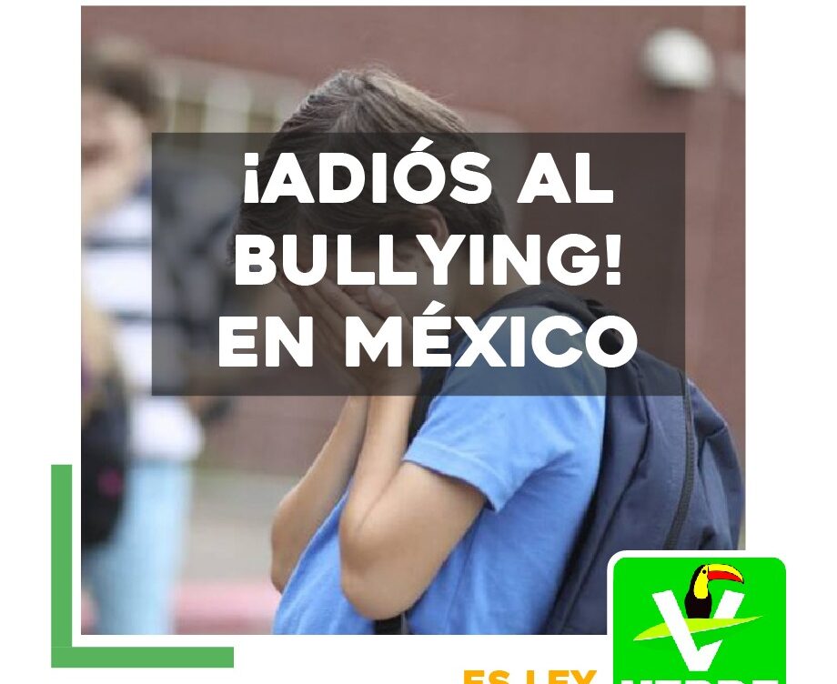 PARTIDO VERDE LE PONE UN ALTO AL BULLYING