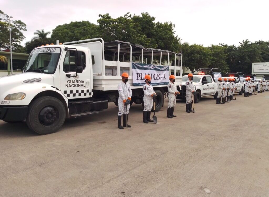 GN activó “Plan-GN-A” en Campeche por afectaciones de huracán Grace