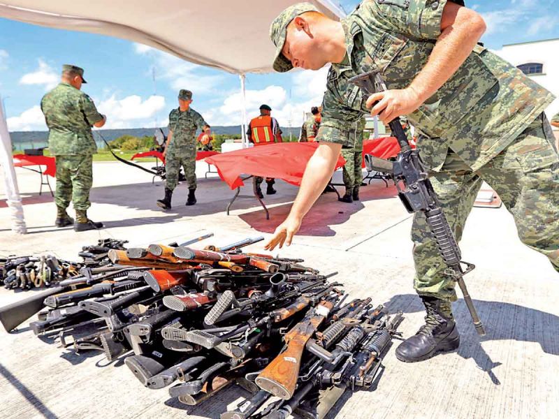 México alista acciones por tráfico de armas; se prevé que el canciller informe los pasos a seguir