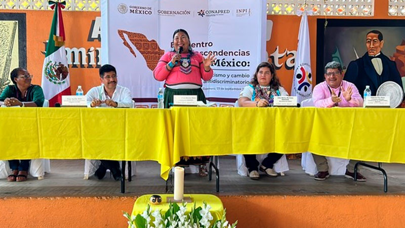 Realizan Conapred e INPI encuentro de personas afromexicanas para contribuir a construcción de una sociedad antirracista