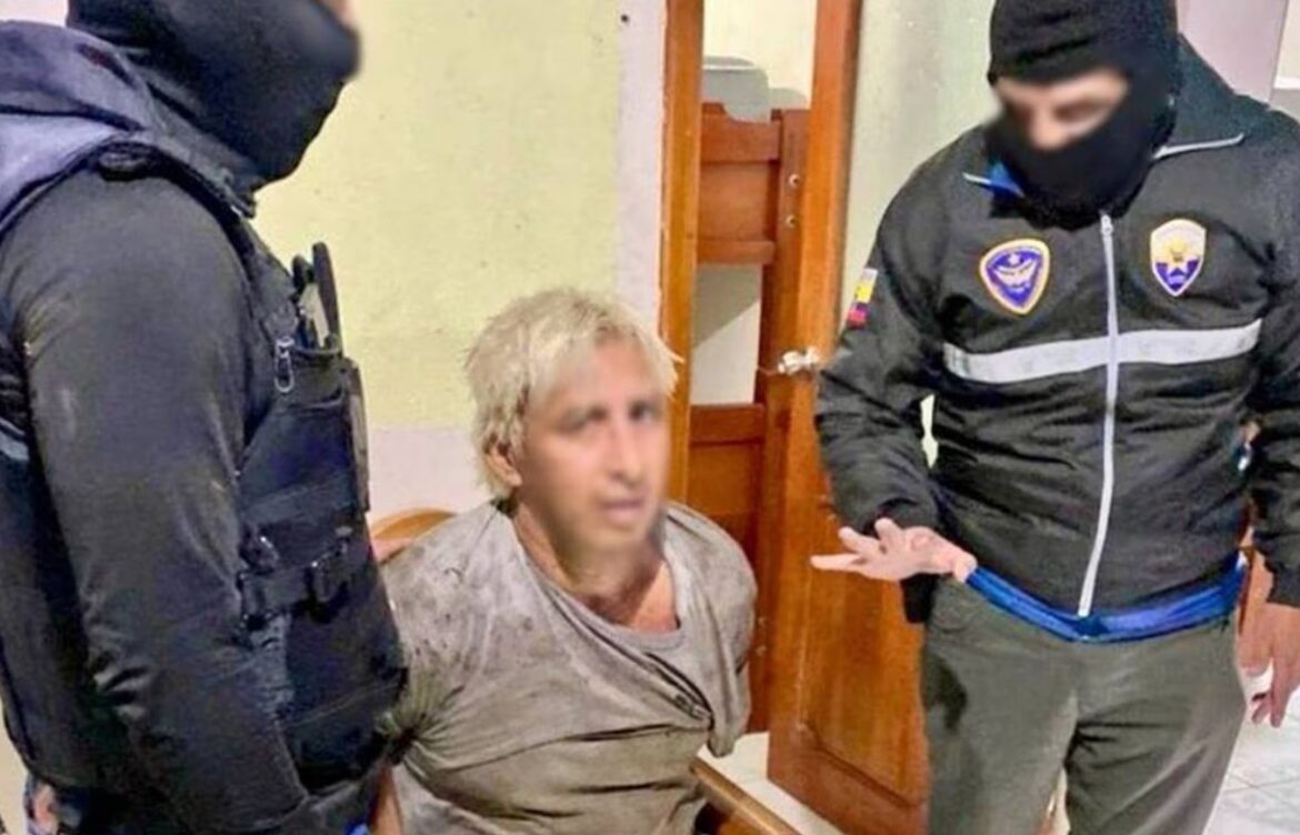 Capturan en Ecuador a líder criminal acusado de amenazar de muerte a la fiscal general