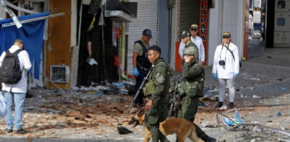 Guerrilleros detonan motocicleta bomba en Jamundí, Colombia